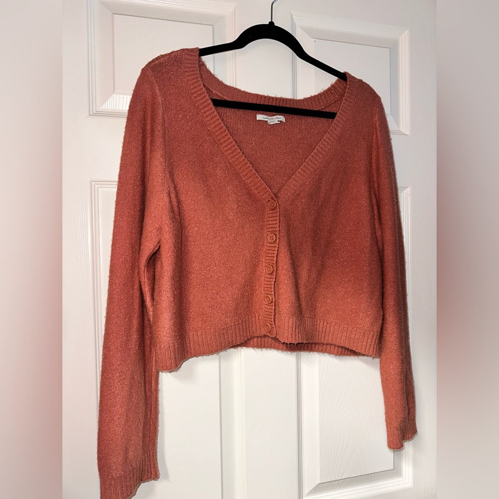 American Eagle Cropped Cardigan